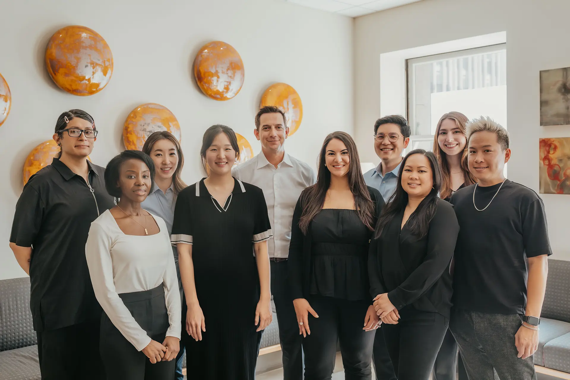 The Franklin Dental Group team in the office
