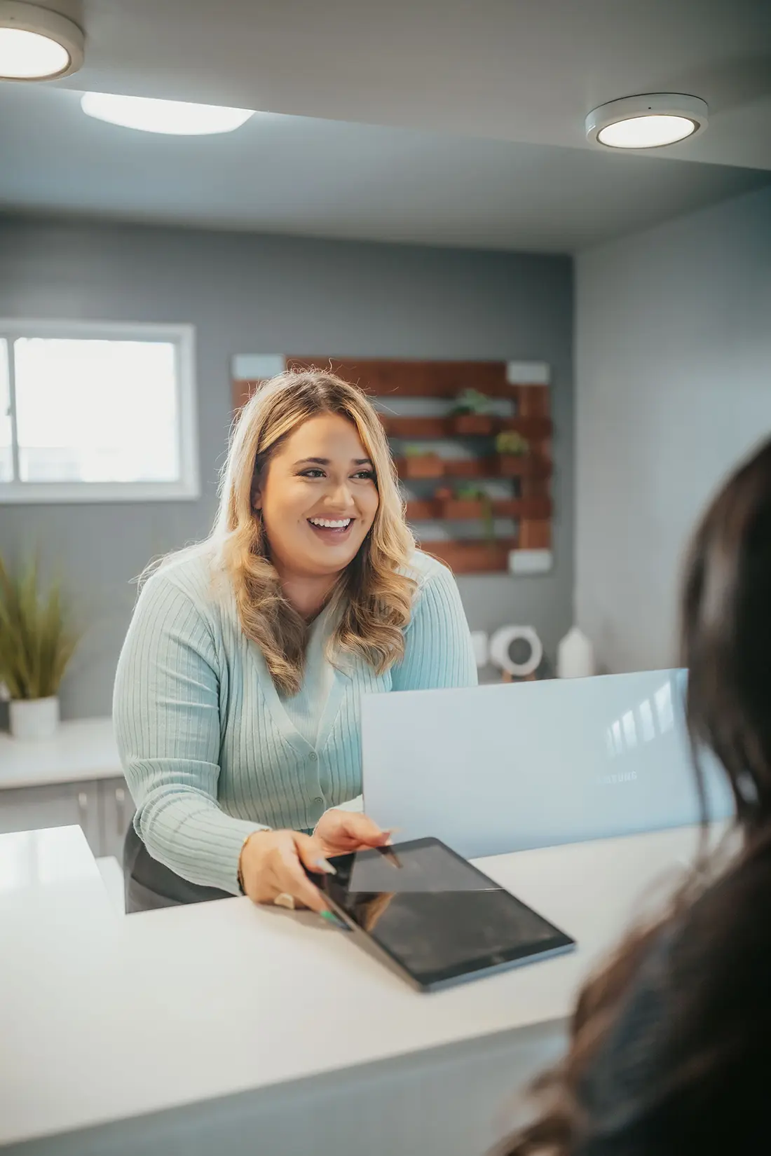 Inside the Franklin Dental Group office in San Francisco